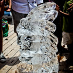 Native American Ice Sculpture